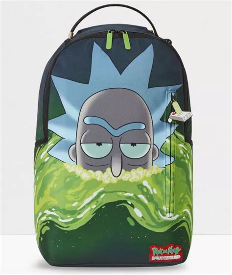 rick and morty backpack zumiez.